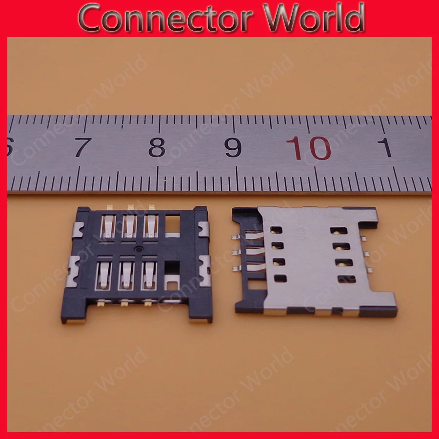 10X Sim sd карта держатель модуль Слот лоток ридер Держатель Разъем для LG Optimus L7 P700 P705