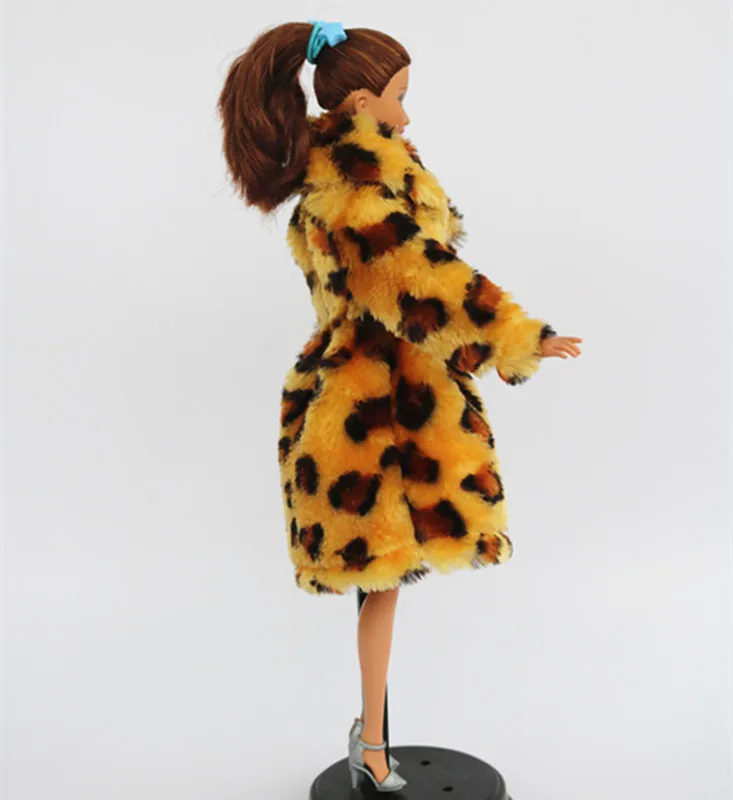 Высокое качество модная одежда ручной работы платья растет наряд желтый леопард