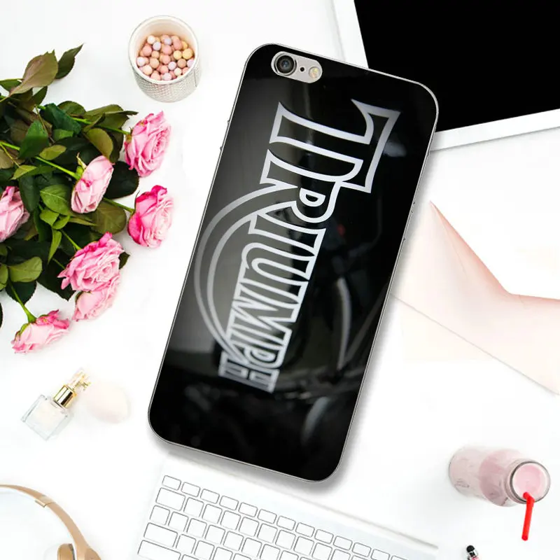Мягкие силиконовые чехлы из ТПУ для телефона с логотипом мотоцикла Triumph iPhone X XR XS