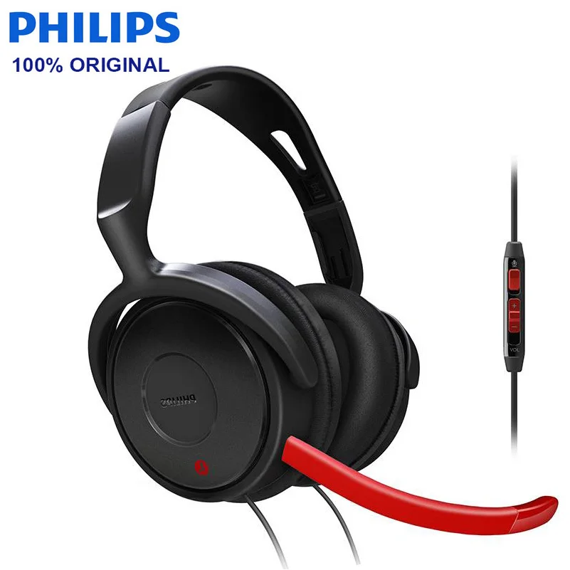 Новые проводные наушники Philips SHG7980 с поддержкой видео и игр штекером 3 5 мм