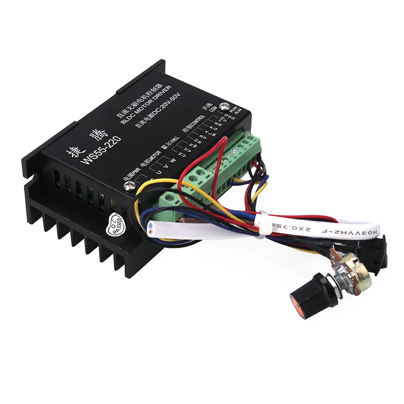 Бесщеточный шпиндель ER16 500 Вт с ЧПУ мотор шпинделя + зажим 55 мм импульсный