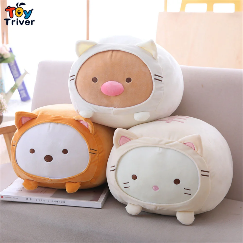 Японская анимация Sumikko Gurashi Кукла Плюшевая Игрушка тройник офисная настольная