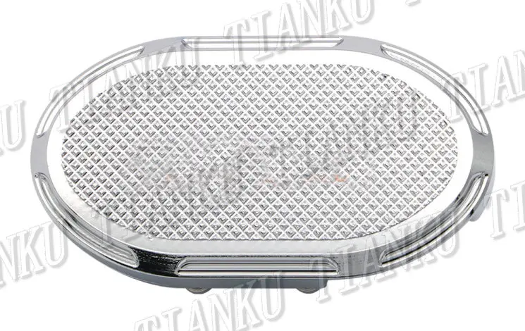 Chrome Мотоциклетная алюминиевая Тормозная педаль Крышка для Yamaha Vstar 400 650 1100 1300 Virago Xv 250 535 750 1100 Road Star Custom Chopper - Цвет: Chrome