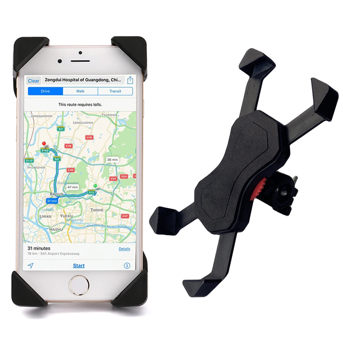 Популярный универсальный держатель для телефона на руль велосипеда MTB сотового