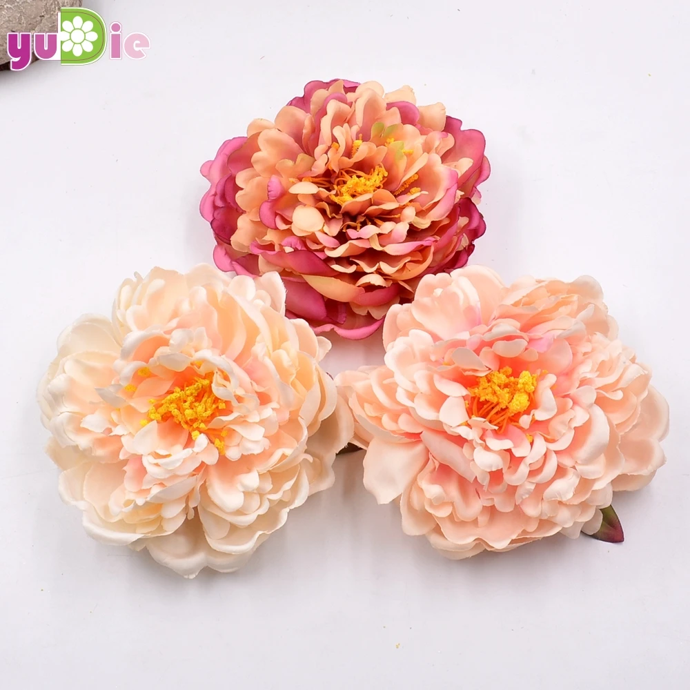 1 шт. большие искусственные цветы одинаковый параграф шелковая заколка для волос