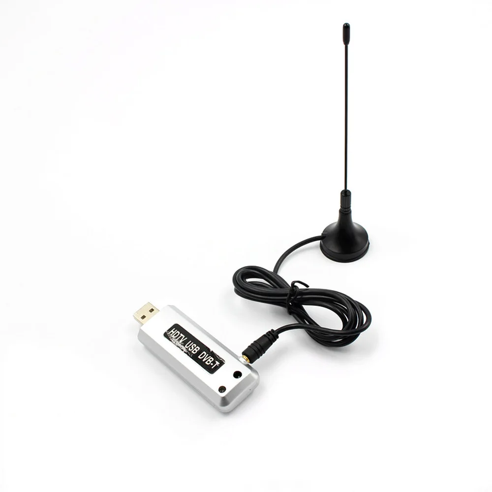 Цифровой DVB-T TV Stick HD тюнер приемник рекордер ТВ Радио с антенной пультом