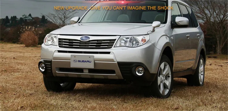 Ownsun светодиодный U Sharp Tear Eye DRLs HID Bi-Xenon проектор Len оригинальные сменные фары для Subaru Forester 2008-2012