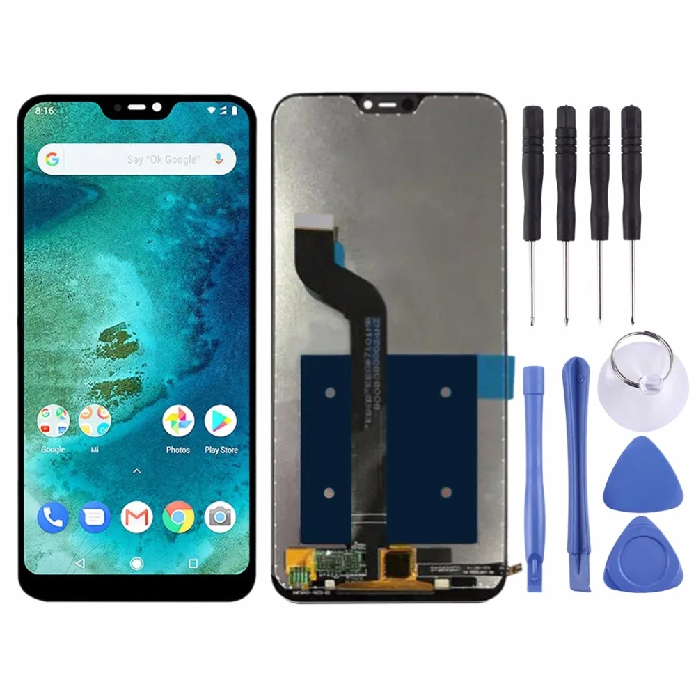 ЖК-дисплей с сенсорным экраном для телефона Redmi 6 Pro сменный ЖК-экран и дигитайзер