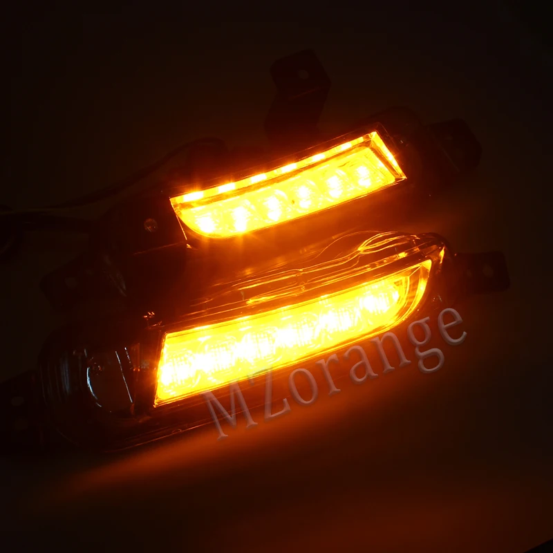 1 комплект 12 В DRL Дневной ходовой светильник для SUZUKI Vitara Светодиодный дневной светильник водонепроницаемый сигнальный автомобильный стильный светильник супер яркий
