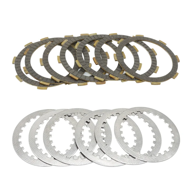 Full set Zongshen CB250 с воздушным охлаждением диск сцепления фрикционный колодки сцепления из стального дерева перекрестный мотоцикл - Цвет: Full set