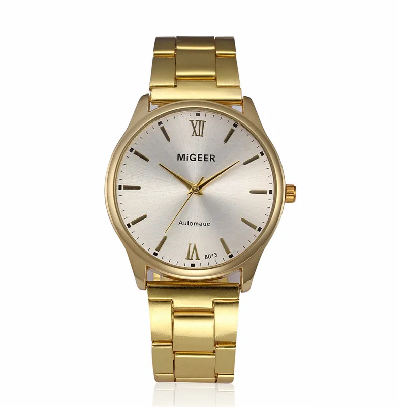 Часы мужские модные спортивные кварцевые из нержавеющей стали|gift gifts|gift mengifts watch |