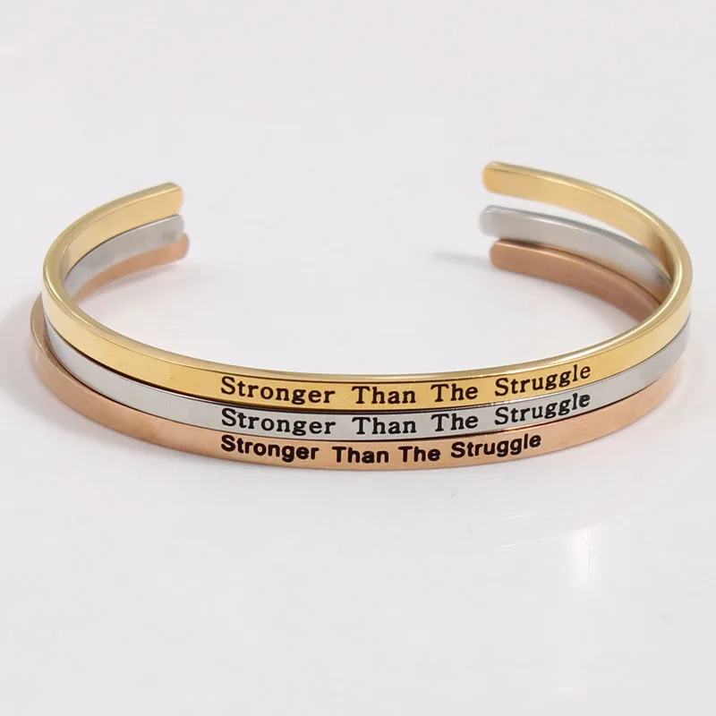 Браслет с гравировкой из нержавеющей стали для женщин и мужчин|love bracelet|bangle barquote