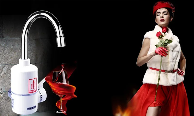 XMS02 1 проточный Электрический водонагреватель Кухня мгновенная подача горячей