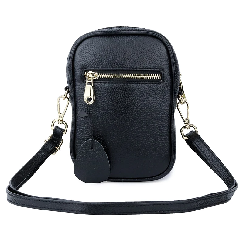 

Luxury Handbags Women Messenger Bags Designer 2019 Ladies Crossbody Genuine Leather Purse Black/Purple/Grey Female Phone Case