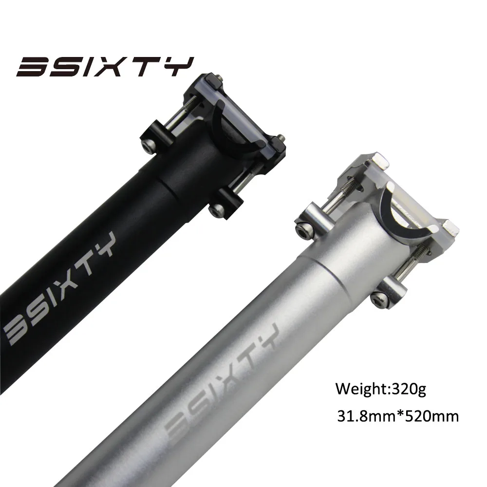 

3SIXTY Grit Blast Seatpost 31.8mmX520mm for brompton 320g