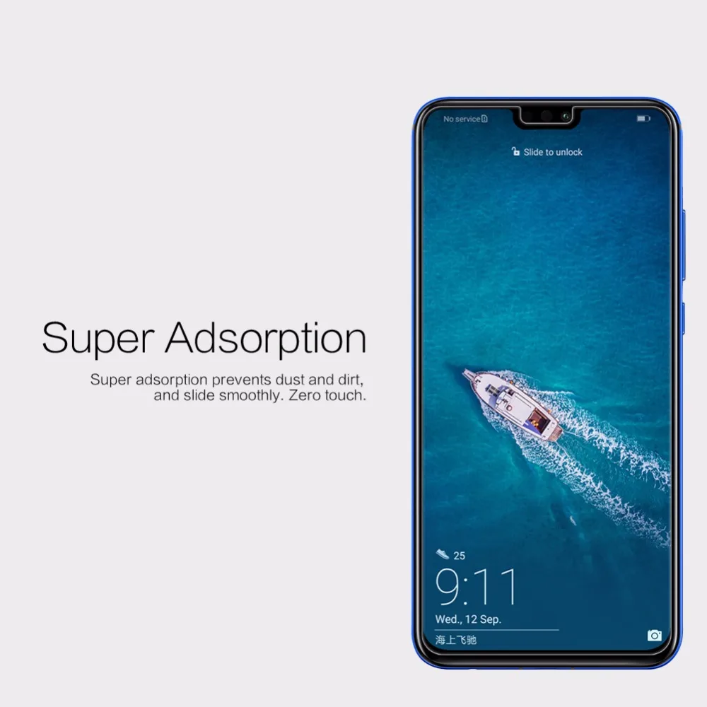 2 шт./партия Защитная пленка для huawei Honor 8X NILLKIN Глянцевая супер прозрачная защитная пленка для Honor 8X в розницу посылка