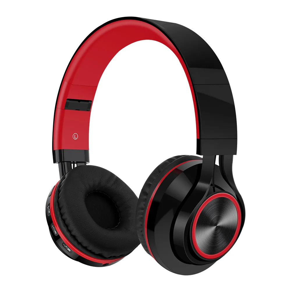 Bluetooth стереонаушники с микрофоном слотом для SD и TF карт|Наушники гарнитуры| |