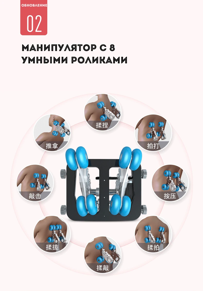 Горячо! LEK988X, профессиональное массажное кресло для всего тела, автоматический откидывающийся массажный диван, распродажа, электрический массажер с нулевой гравитацией