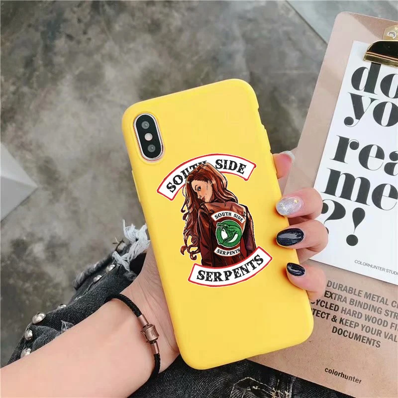 Y-5919 Мягкий силиконовый чехол для iPhone X XR XS MAX 6 7 8 plus 6s с южной стороны - Цвет: Y-5919