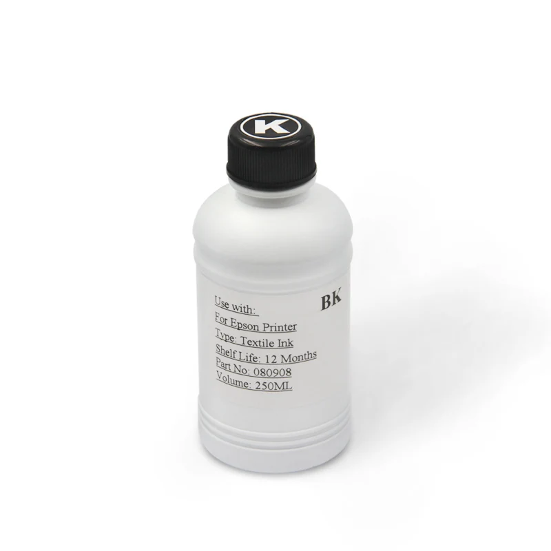 250 мл/бутылка Чернила для цифровой печати по ткани Epson Stylus T50 R290 4000 4800 7400 7600 7800 7880 9400