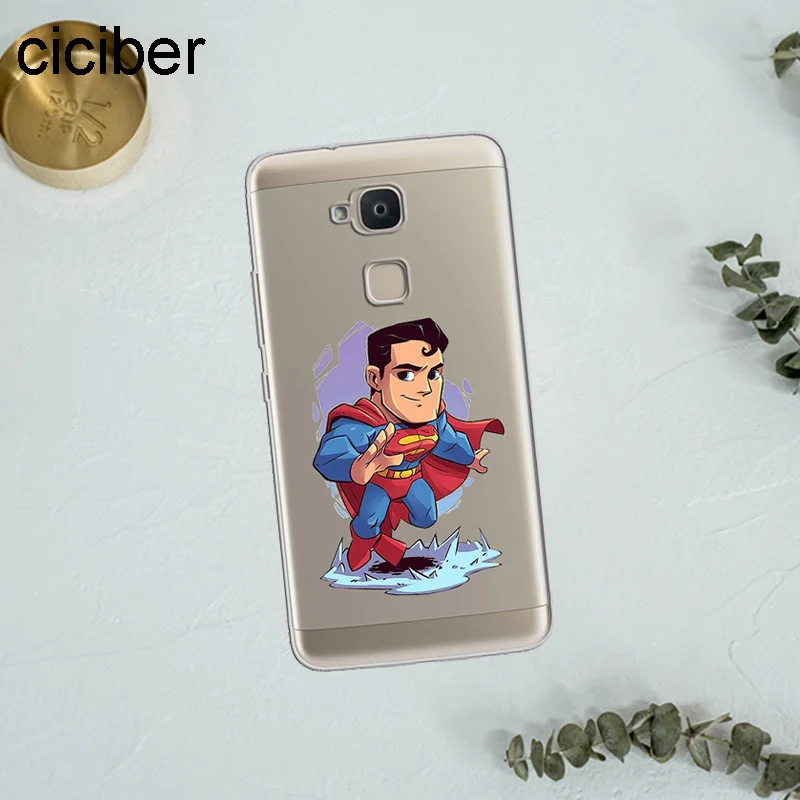 Ciciber Marvel Бэтмен для BQ Aquaris U2 C U X5 V VS X2 X M Plus Lite Pro Мягкий ТПУ чехол телефона M5 E5s M5.5 E4.5