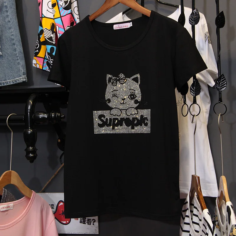 Футболка Zuolunouba женская с коротким рукавом модная Свободная рубашка в стиле