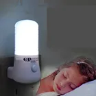 Светодиодный ночсветильник, компактная прикроватная лампа, 110 В, 220 В, с вилкой для ЕС и США, энергосберегающая лампа светильник гостиной, спальни, Прямая поставка