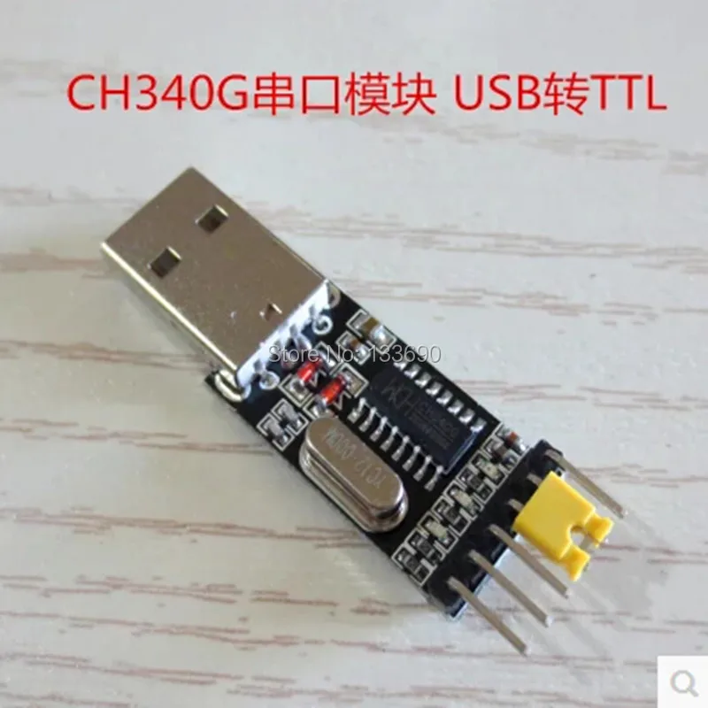 Плата микроконтроллера CH340 с USB на TTL CH340G небольшая пластина щеткой для