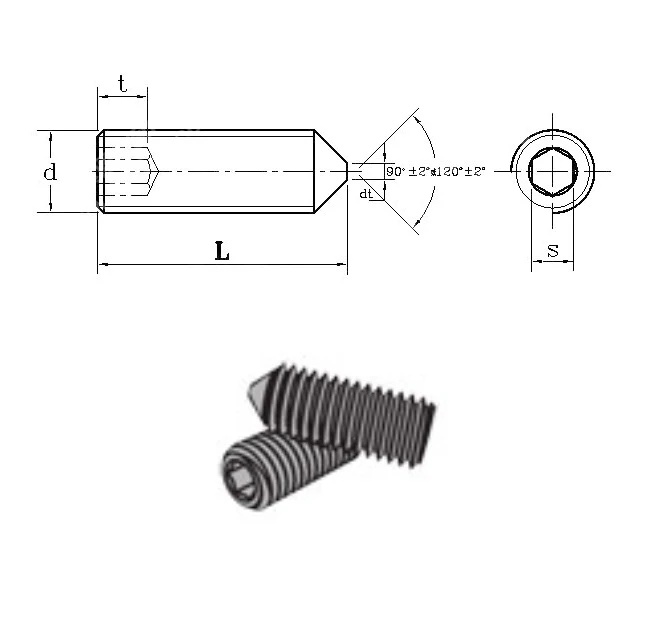 20-50 шт./лот M12/M16 * 12/16/20/25/30/35/40-60 DIN914 Набор шестигранных головок из нержавеющей стали