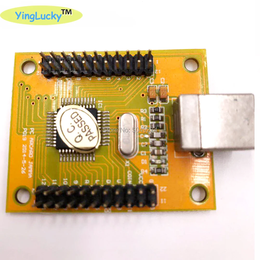 Аркадная DIY 2 игрока к USB контроллеру адаптер джойстик кодировщик кабель комплект