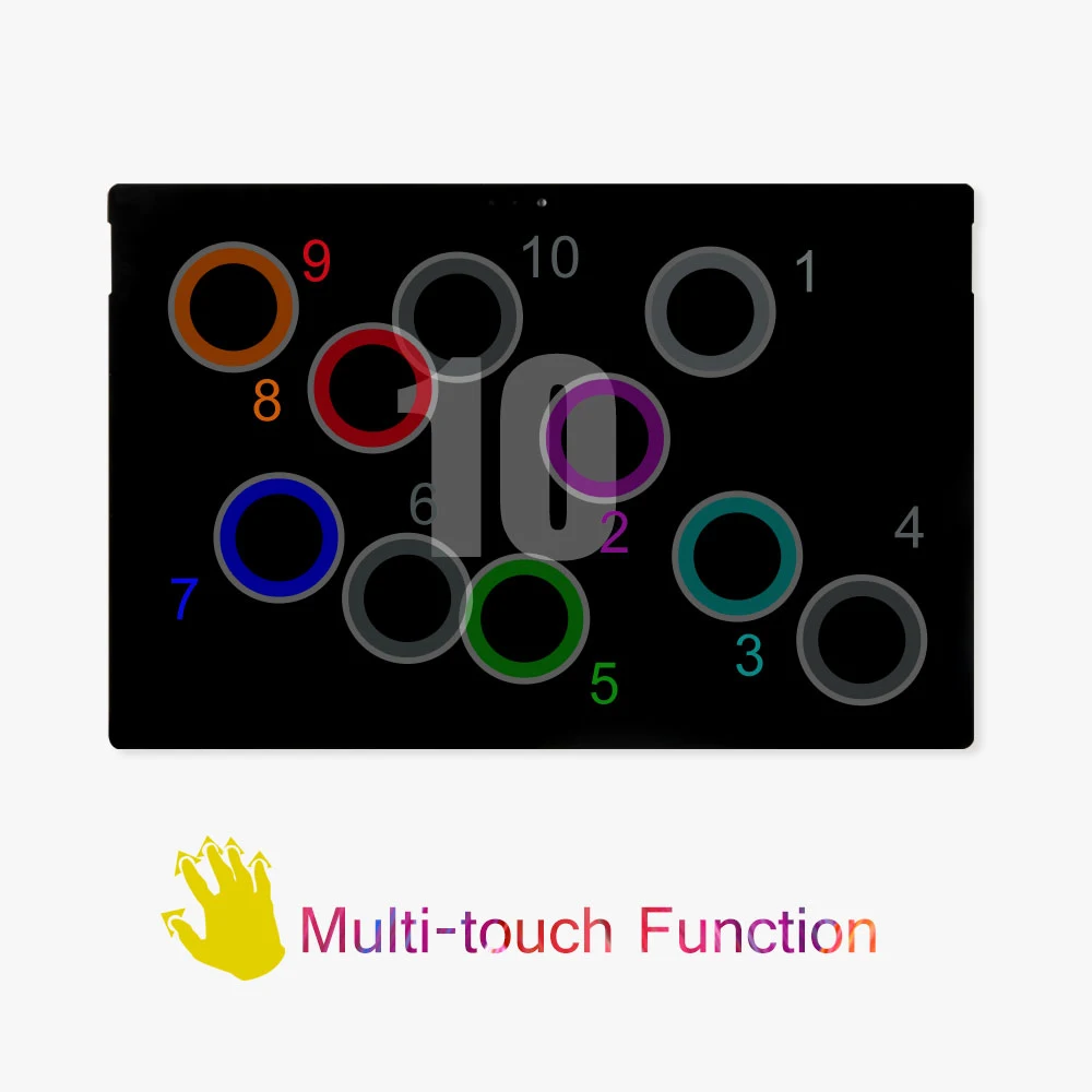 Srjtek Запчасти для Microsoft Surface Pro 3 ЖК экран сенсорный дигитайзер дисплей Pro3 (1631)