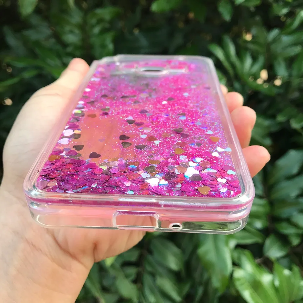 For Samsung Grand Prime Cases Love Liquid Heart Stars Glitter Dynamic Water Quicksand Soft Phone Covers G530 |
