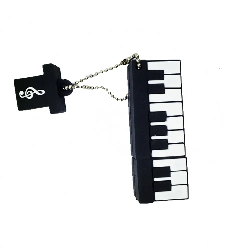 Бесплатная доставка Музыка Пианино клавиатура весело новинка 4 ГБ 8 16 32 64 USB Flash Drive