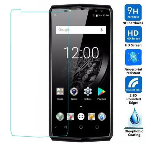 Закаленное стекло 2.5D для OUKITEL K10 защитная пленка 9H Взрывозащищенная ЖК экрана