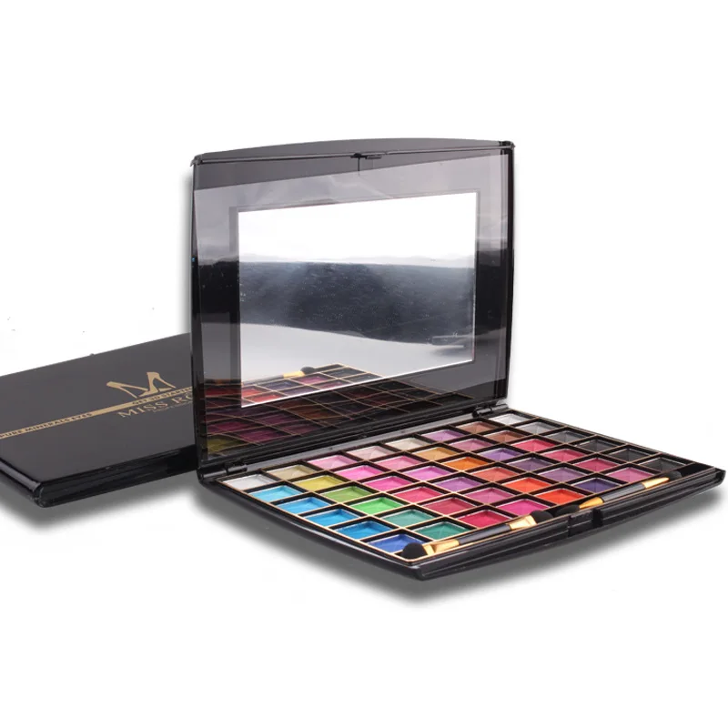 MISS ROSE Eye Shadow 48 color metallic matte makeup dish plate 1 box package of freight |