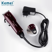 kemei km 2600 professional electric rechargeable hair clipper cordcordless lithium ion battery hair trimmer shaver 100 240v