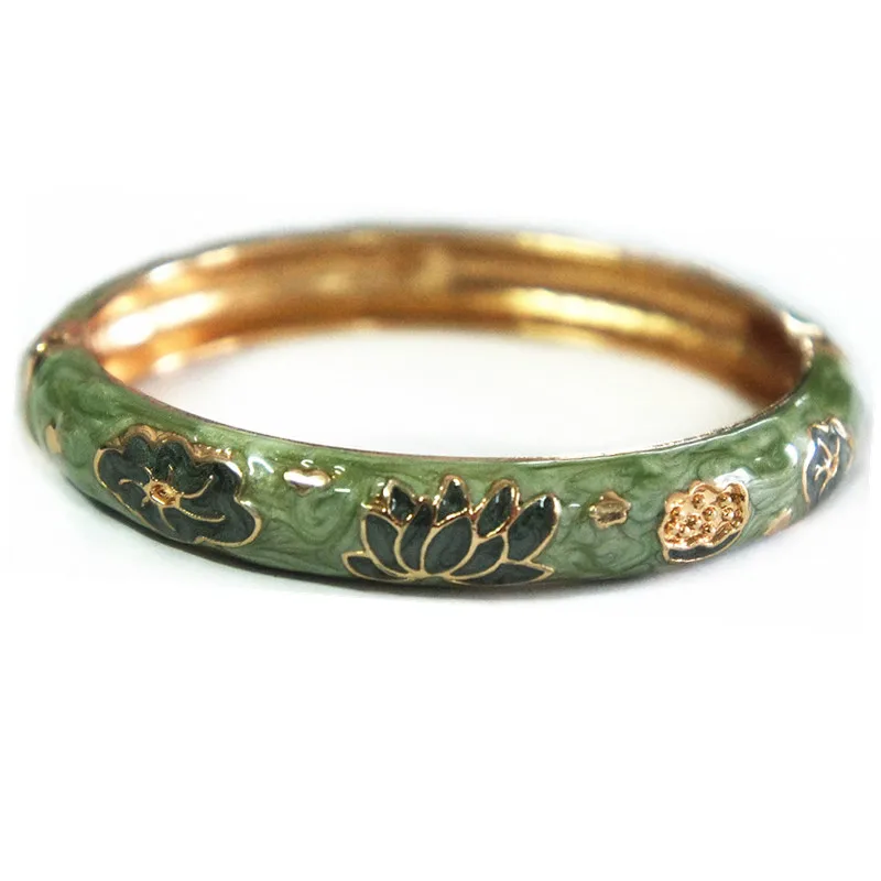 Лучшие подарки китайский стиль классика цветок ювелирное изделие модный браслет