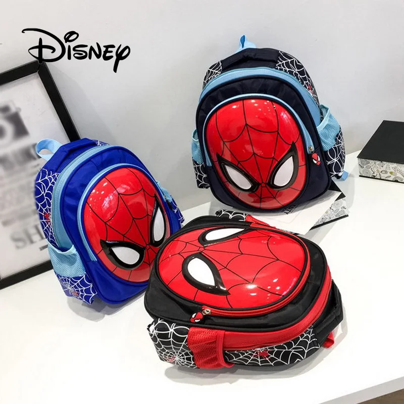 2019 disney Marvel Человек паук 3D рюкзаки для От 3 до 8 лет мальчиков водонепроницаемые