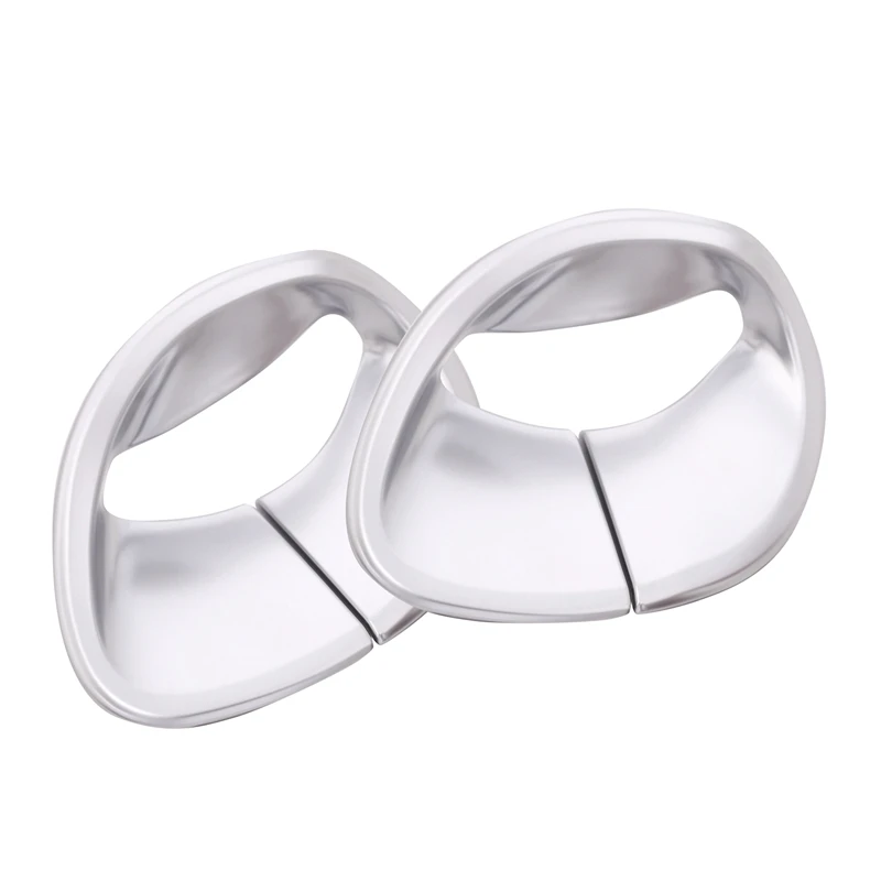 2 шт./компл. Abs передняя рамка для ремня безопасности автомобиля накладка наклейка