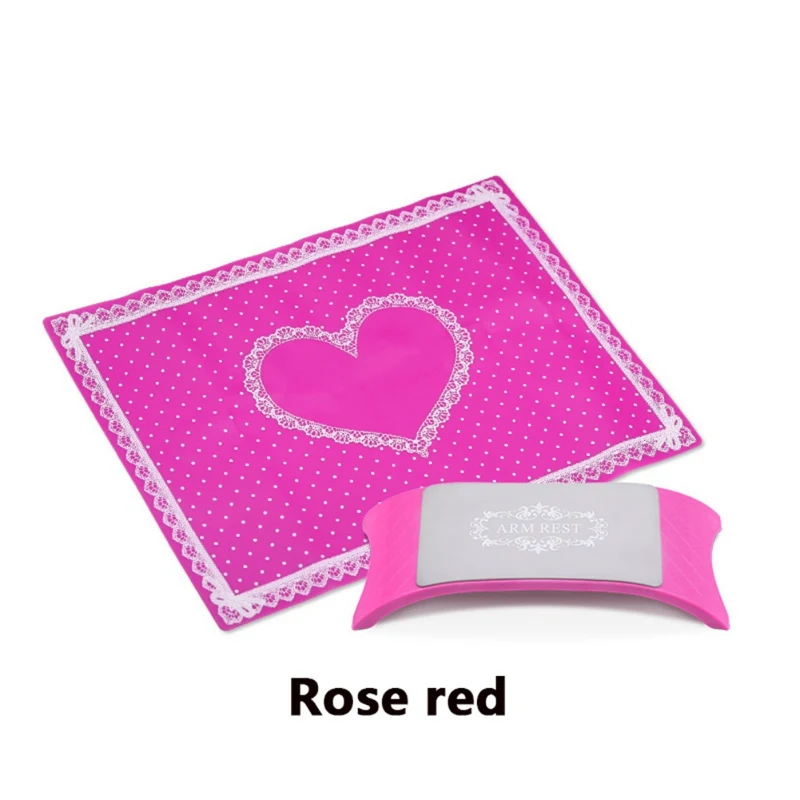 Silicone Cushion Pillow Wrist Pad Nail Art Arm Rest Manicure Table Hand Holder Washable Mat Tools