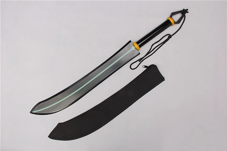 S0492 SERAPH OF THE END Вампирское царство OWARI NO SERAFU SHIHO KIMIZUKI TWIN SWORDS W/черный кожаный футляр