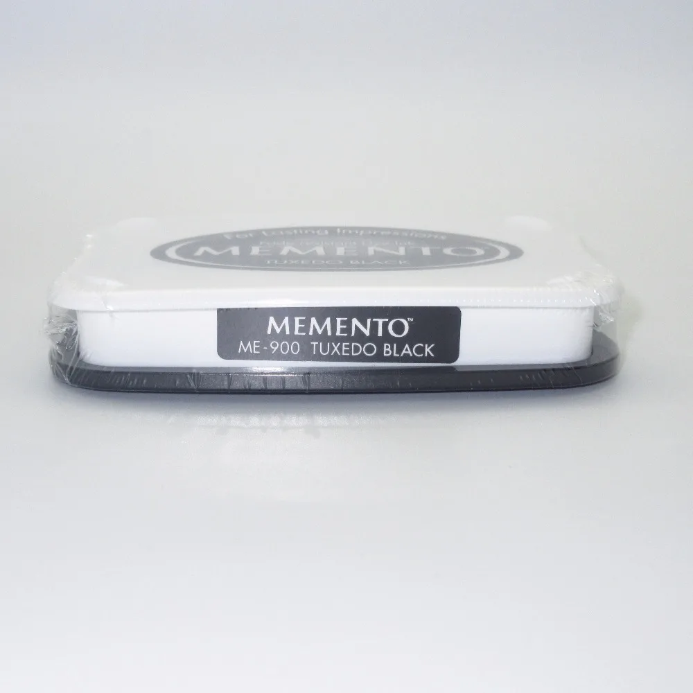 Черные смокинги Tsukineko MEMENTO Inkpads для долговечных впечатлений чернила краски ME 900