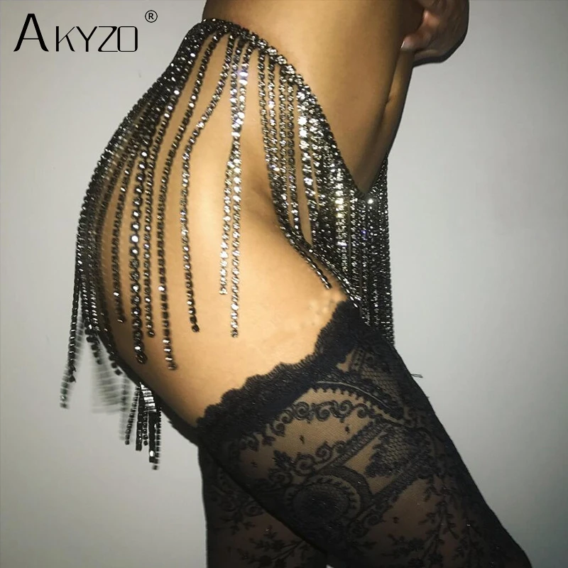 Женская Блестящая мини юбка с кисточками блестящая Прозрачная Юбка вырезами