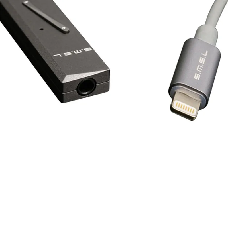 SMSL значок HIFI аудио декодер ЦАП усилителя Встроенный микрофон Портативный