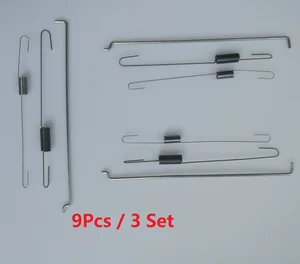 9 шт.3 компл. Новый металлический возвратный пружинный регулятор тяги 16555-ZE1-000 16561-ZE1-020 Подходит для Honda GX140 GX160 GX200