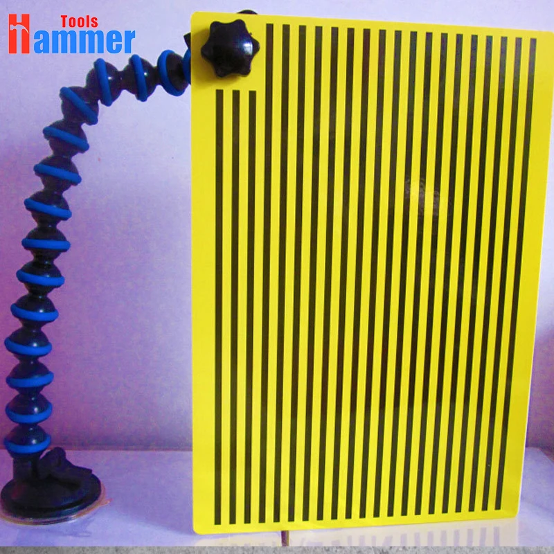 Yellow PDR Lined Dent Board Reflector Replaces Portable Light|dent board|board pdrdent pdr |