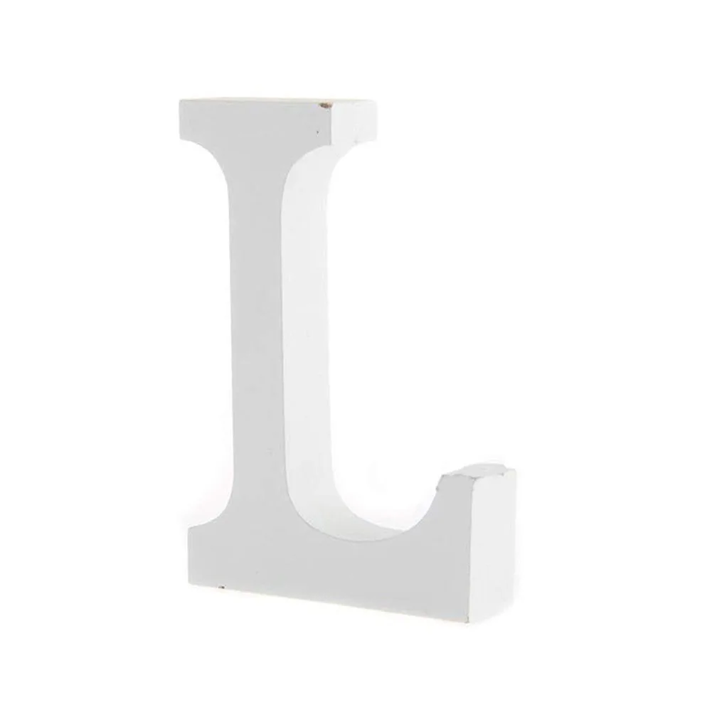 Деревянные буквы L Висячие Настенные краски готовые настенные декор раз для