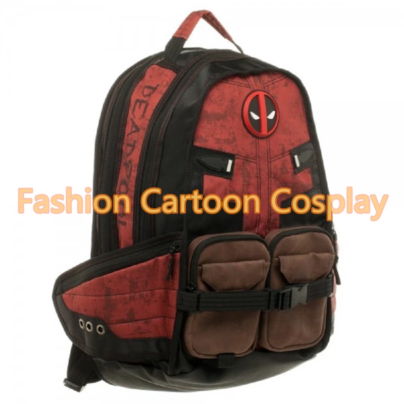 Marvel Comics рюкзаки Дэдпул Mochila Masculina Super Hero Movie Civil War школьная сумка для ноутбука