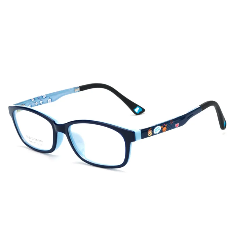 Детские очки для мальчиков и девочек легкая оправа очков по рецепту силиконовая