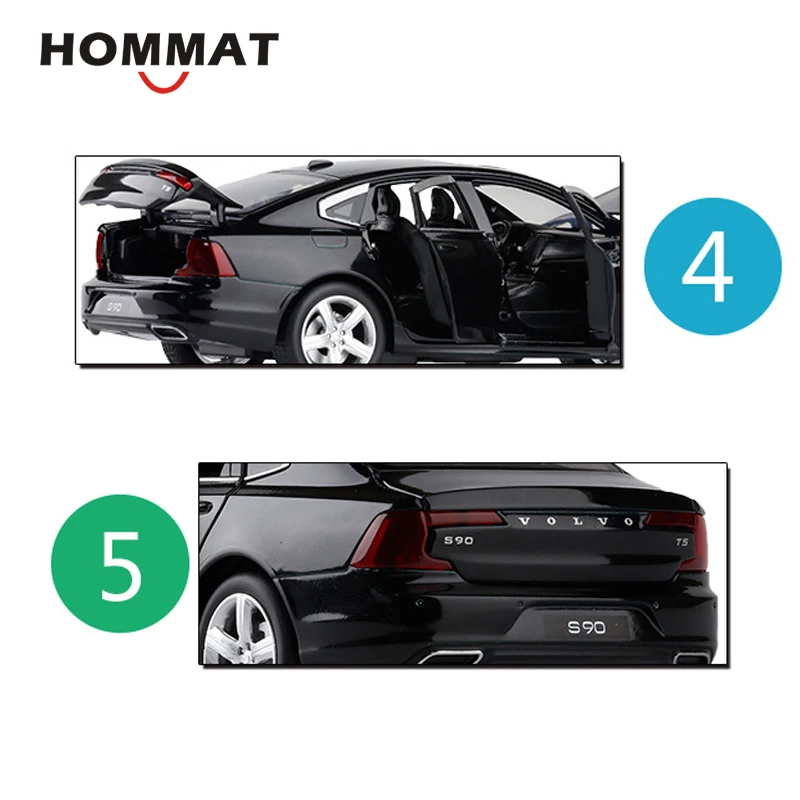 HOMMAT симулятор 1:32 машинки 2019 S90 модель автомобиля Diecasts & Toy транспортные средства